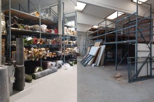 Sgombero magazzino Speedy Ruben: prima e dopo